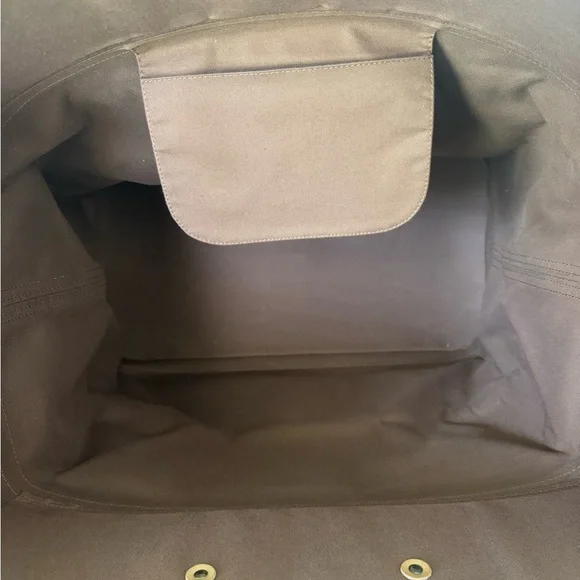 Louis Vuitton Brown Monogram Duffel Bag with Vachetta Leather - Picture 12 of 14
